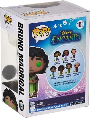 Funko Disney Encanto Funko POP | Bruno Madrigal (Glow) 5 Funko Disney Encanto Funko POP | Bruno Madrigal (Glow) - Image 3