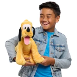 Disney Pluto Plush: Polyester Stuffed Animal Dog Toy