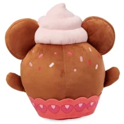 Disney Munchlings Wild Strawberry Cupcake Minnie Mouse Scented Medium Plush - Disney Store