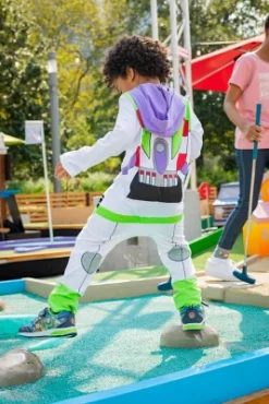 Disney Pixar Toy Story Buzz Lightyear Zip Up Cosplay Coverall Newborn To Toddler -Disney GUEST 3c2d4ac0 2594 43a4 aaa1 03fac39d5d49