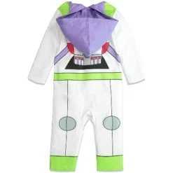 Disney Pixar Toy Story Buzz Lightyear Zip Up Cosplay Coverall Newborn To Toddler -Disney GUEST 424ef9cf 22a9 4448 bd76 b7a0796e6529