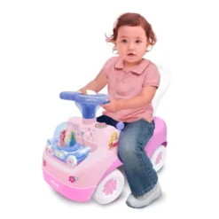 Disney Princess Kiddieland Disney Spark N Glow Princess Carriage Ride-On - Pink -Disney GUEST 562a32de 91bb 4ad0 8ffd a377ae9d3ceb