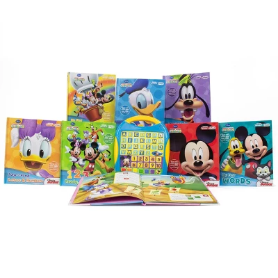Pi Kids Disney Mickey Mouse Clubhouse My First Smart Pad Electronic Activity Pad And 8-Book Library Boxed Set 4 Pi Kids Disney Mickey Mouse Clubhouse My First Smart Pad Electronic Activity Pad And 8-Book Library Boxed Set - Image 2
