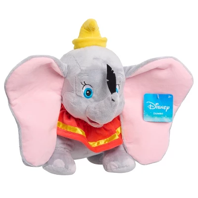 Disney Dumbo Plush Medium: Stuffed Character Toy, Polyester Material, Elephant Theme 4 Disney Dumbo Plush Medium: Stuffed Character Toy, Polyester Material, Elephant Theme - Image 3