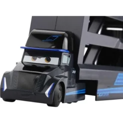 BLACK Disney Pixar Cars Minis Transporter With Vehicle -Disney GUEST 8113b711 83f2 42db aee7 d54fdc119995