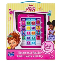 Pi Kids Disney Junior Fancy Nancy Electronic Me Reader And 8-Book Library Boxed Set