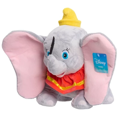 Disney Dumbo Plush Medium: Stuffed Character Toy, Polyester Material, Elephant Theme 5 Disney Dumbo Plush Medium: Stuffed Character Toy, Polyester Material, Elephant Theme - Image 4