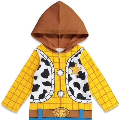 Disney Pixar Toy Story Woody Baby Zip Up Costume Coverall Newborn To Infant 5 Disney Pixar Toy Story Woody Baby Zip Up Costume Coverall Newborn To Infant - Image 3