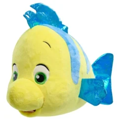 Disney Flounder Clubhouse Plush Stuffed Animal: Fish Character, Polyester Material, 9.25" Height, 17" Depth, 0.81 Lb. -Disney GUEST b11e4b20 3f1e 4778 91ba ae300de1d446