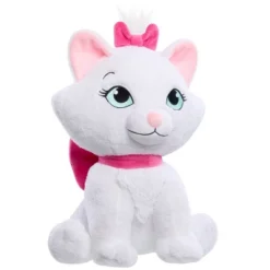 Disney Marie Clubhouse Plush Stuffed Animal: Polyester Cat Character Toy, 13" Height, 0.62 Lbs
