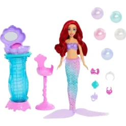 Disney Princess Ariel Vanity Pop Mermaid 11.8" Fashion  Doll And Vanity With 5 Pop-Up Surprises -Disney GUEST bbaef5f6 a091 456a 9a4b 6a8cb2aec3fd
