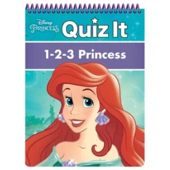 Disney Princess Quiz It Electronic Smart Pen With 4 Books STEAM Learning Set