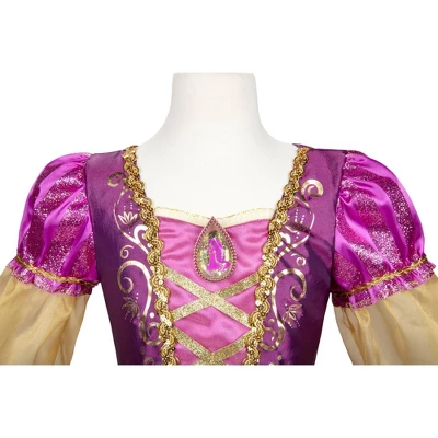 Disney Princess Rapunzel Majestic Dress With Bracelet And Gloves 6 Disney Princess Rapunzel Majestic Dress With Bracelet And Gloves - Image 4