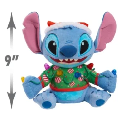 Disney Stitch Holiday Lights Plush: Alien Stuffed Animal Toy From TV & Movies -Disney GUEST c8b2ebc0 facb 41a4 923c d062d2960176