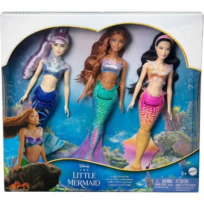 Disney Princess Disney The Little Mermaid Ariel And Sisters Doll Set With 3 Fashion Mermaid Dolls 7 Disney Princess Disney The Little Mermaid Ariel And Sisters Doll Set With 3 Fashion Mermaid Dolls - Image 5