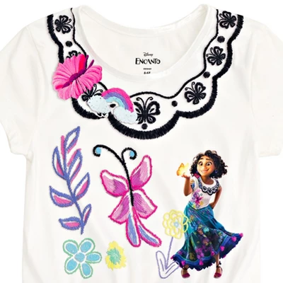 Disney Encanto Mirabel Girls T-Shirt Dress And Leggings Outfit Set Toddler 6 Disney Encanto Mirabel Girls T-Shirt Dress And Leggings Outfit Set Toddler - Image 4