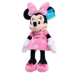 Disney Minnie Plush: Polyester Stuffed Mouse Doll, 19" Character Toy -Disney GUEST cfbf25ae a3fe 4b33 a265 fe9ba8c46892