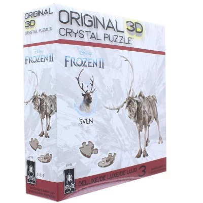 Disney University Games Frozen Sven 72 Piece 3D Crystal Jigsaw Puzzle 4 Disney University Games Frozen Sven 72 Piece 3D Crystal Jigsaw Puzzle - Image 2