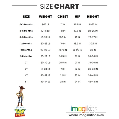 Disney Pixar Toy Story Woody Baby Zip Up Costume Coverall Newborn To Infant 8 Disney Pixar Toy Story Woody Baby Zip Up Costume Coverall Newborn To Infant - Image 6