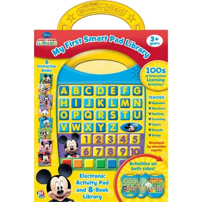 Pi Kids Disney Mickey Mouse Clubhouse My First Smart Pad Electronic Activity Pad And 8-Book Library Boxed Set 3 Pi Kids Disney Mickey Mouse Clubhouse My First Smart Pad Electronic Activity Pad And 8-Book Library Boxed Set
