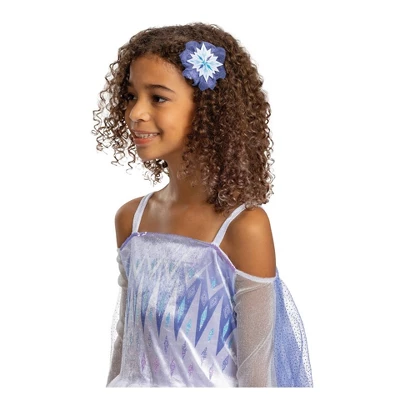 Kids' Disney Frozen Elsa Deluxe Light Up Halloween Costume Dress With Headpiece M (7-8) 4 Kids' Disney Frozen Elsa Deluxe Light Up Halloween Costume Dress With Headpiece M (7-8) - Image 2